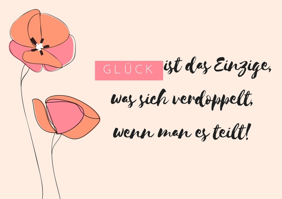 {einfach glücklich} Komplimente verschenken mit Komplimentkärtchen